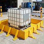Collapsible bund 2m x 2m elvaloy | spillmaster. Com. Au