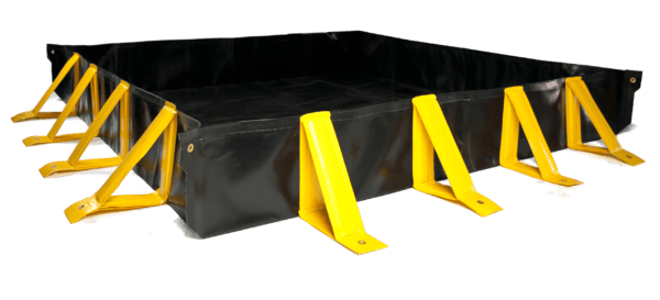 Collapsible bund 2. 4m x 2. 4m elvaloy | spillmaster. Com. Au