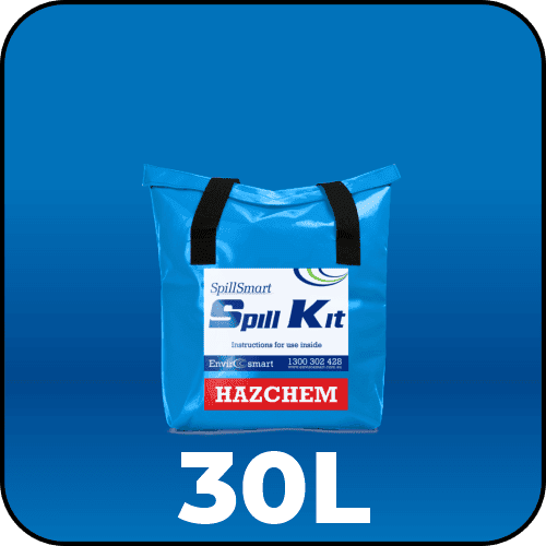 Chemical spill kit 30l | (hazchem rated) | spillmaster. Com. Au