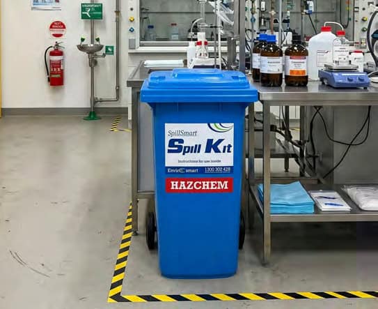 Chemical spill kit 120l | (hazchem rated) | spillmaster. Com. Au