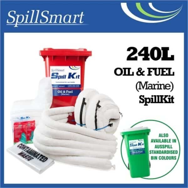 240l marine oil & fuel spill kit | spillmaster. Com. Au