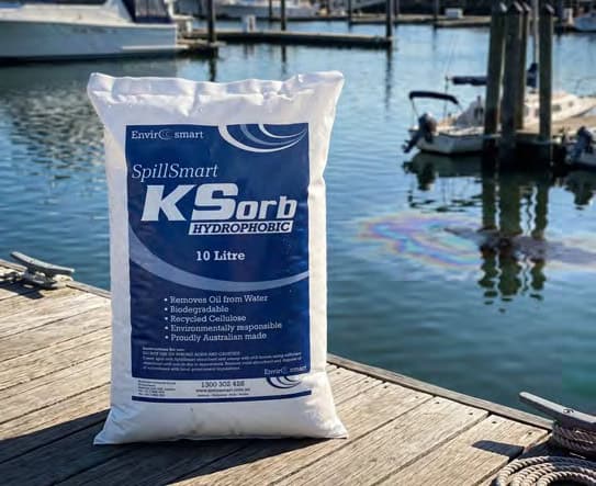 K-sorb hydrophobic absorbent | spillmaster. Com. Au