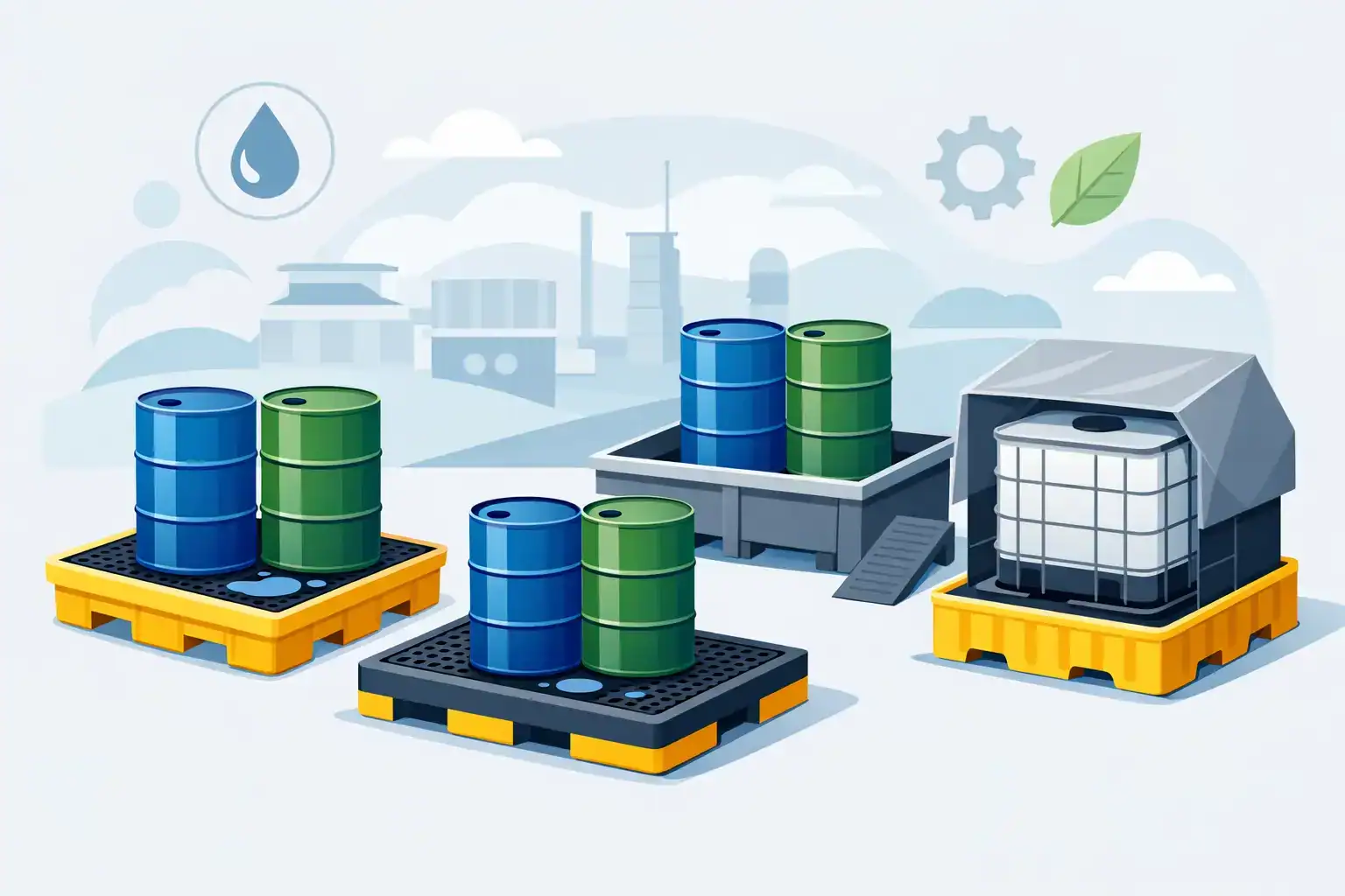 Choosing drum bunding solutions | spillmaster. Com. Au