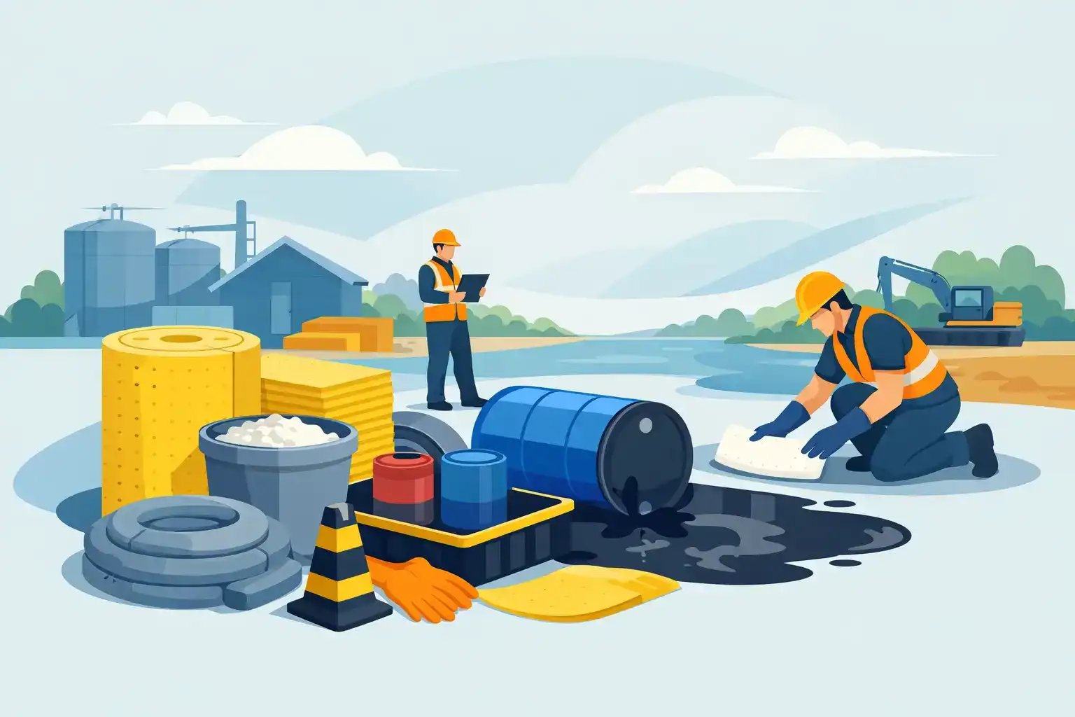 Choosing spill control products for your site | spillmaster. Com. Au