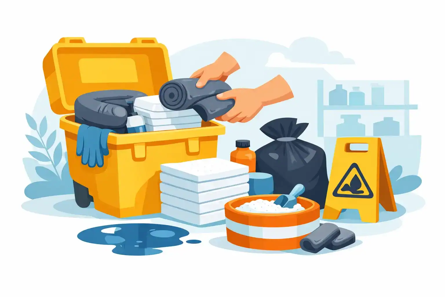 How to restock a spill kit properly | spillmaster. Com. Au