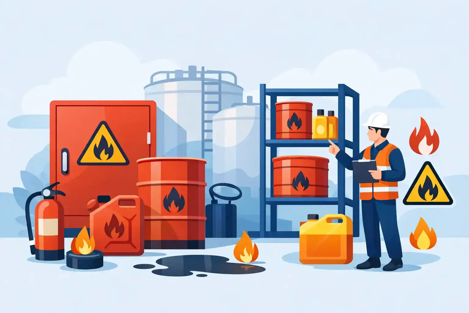 Osha flammable liquid storage rules explained | spillmaster. Com. Au