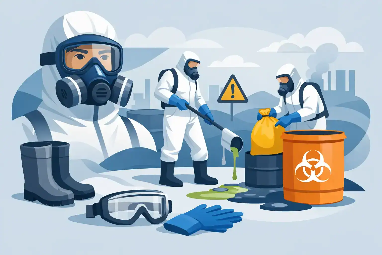 Ppe for hazardous material cleanup | spillmaster. Com. Au