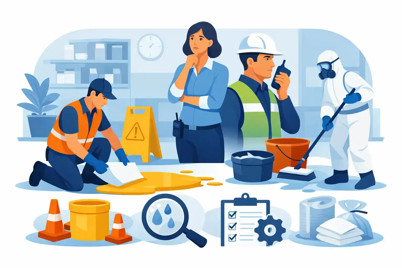 The “5 c’s” protocol for workplace spills | spillmaster. Com. Au