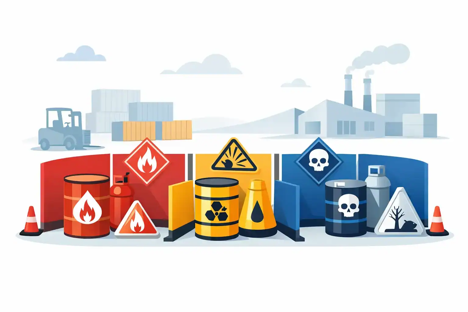 Dangerous goods segregation guide for worksites | spillmaster. Com. Au