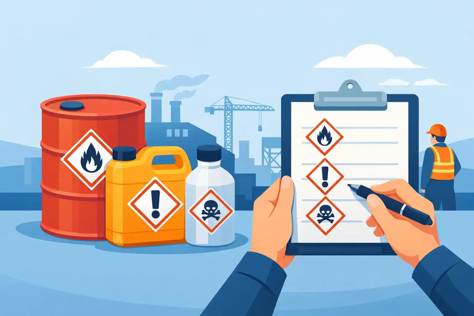 Hazardous container labelling for australian worksites | spillmaster. Com. Au