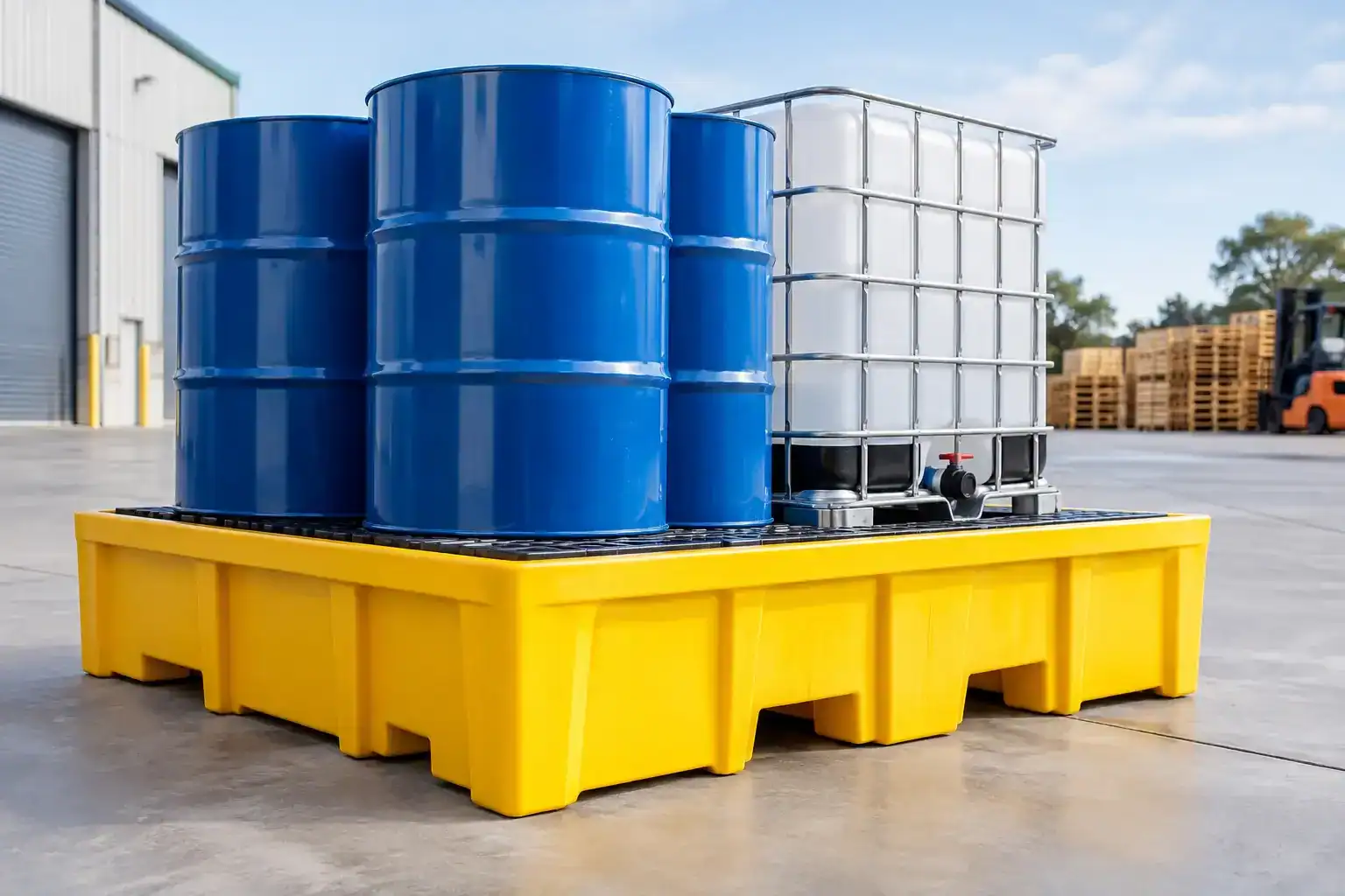 Bunded pallet requirements for australian worksites | spillmaster. Com. Au