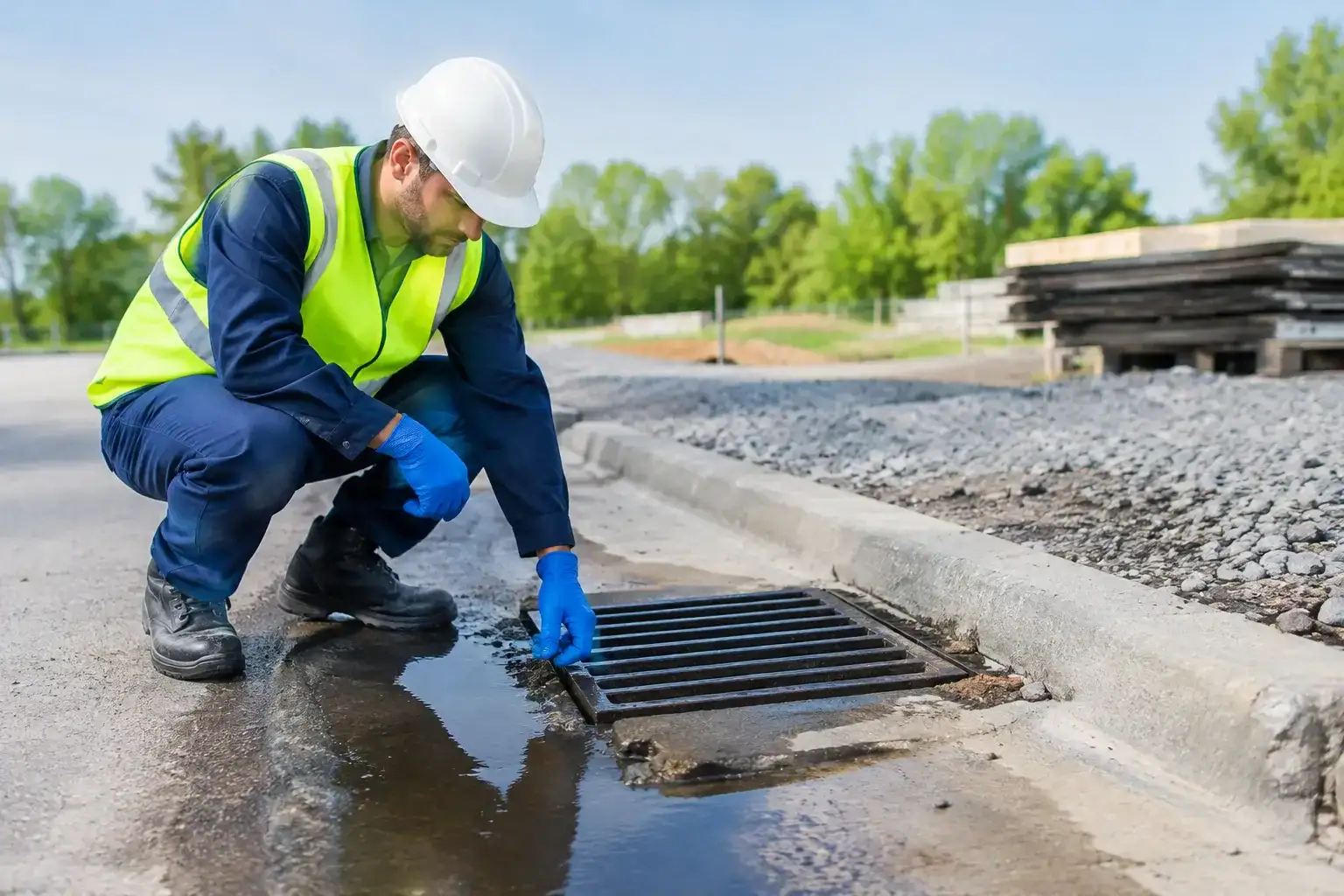 How to prevent drain pollution at worksites