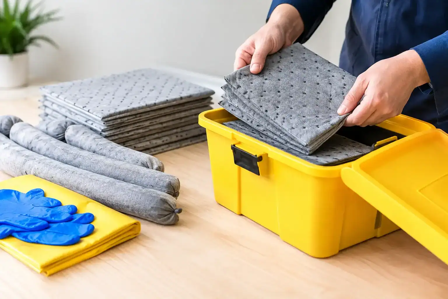 How to replace spill refills in your kit