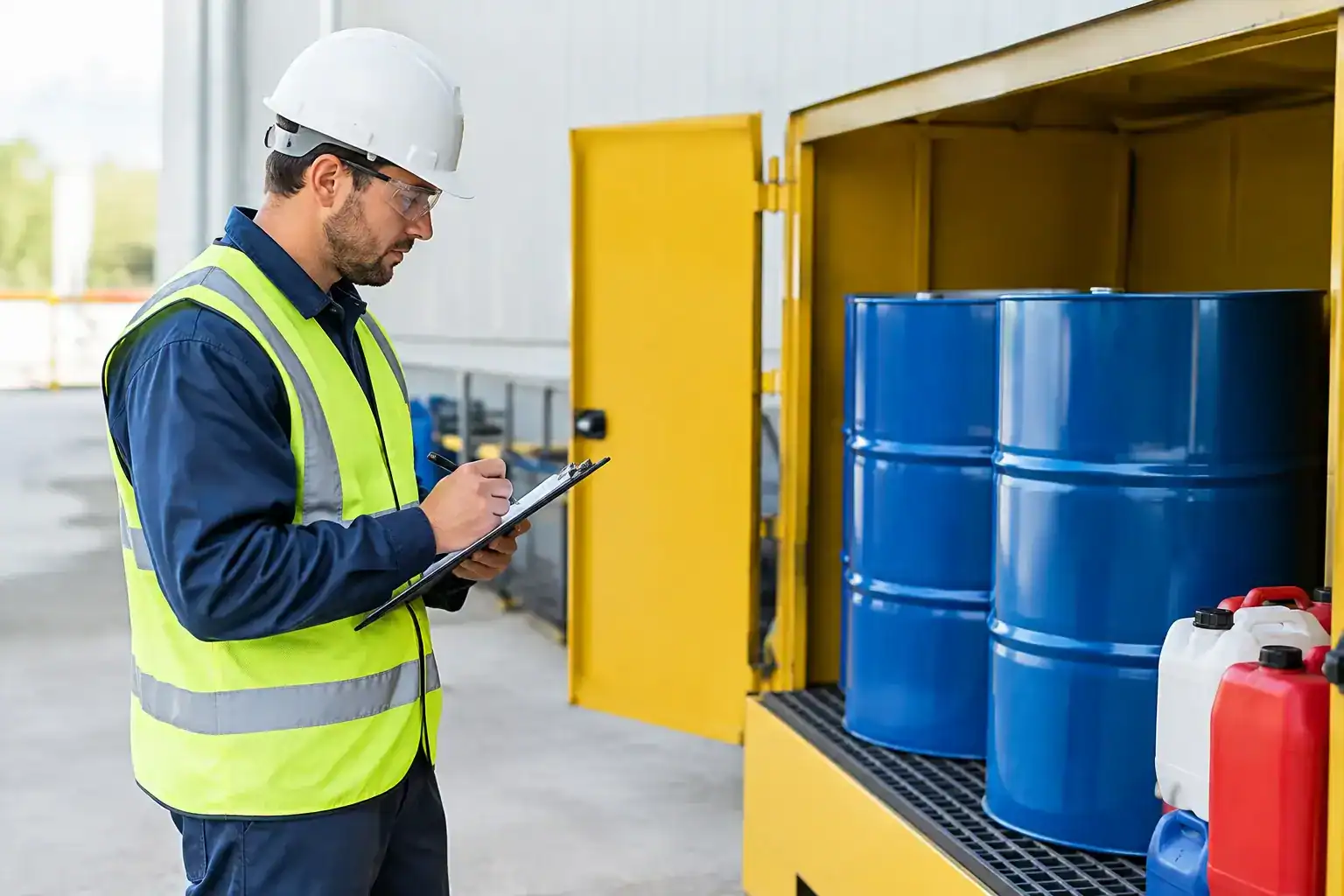 Solvent storage compliance guide for worksites