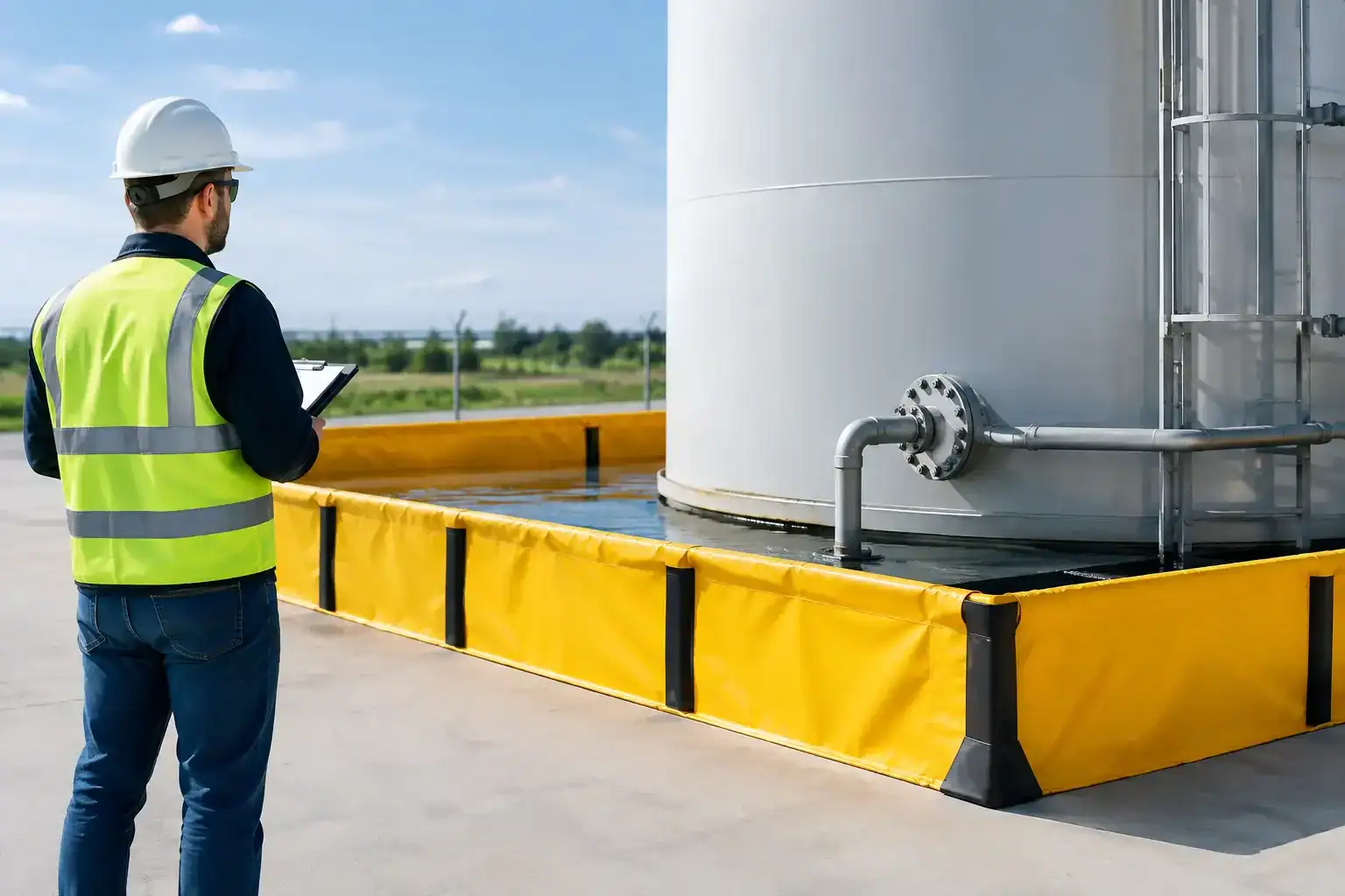 What is a chemical berm and when do you need one?